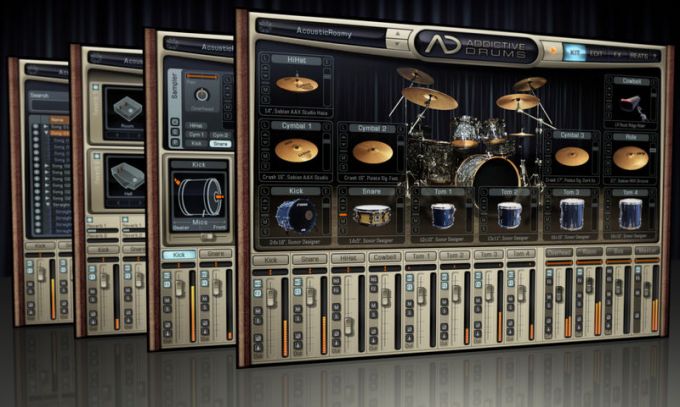 XLN Audio - Addictive Drums 1.5.7 STANDALONE, VSTi, AAX x86 x64 - виртуальн